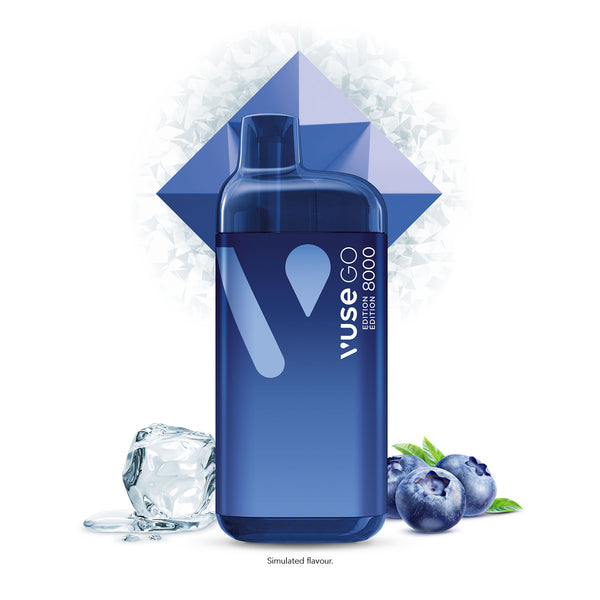 Vuse Go 8000 Rechargeable Disposable Blueberry Ice