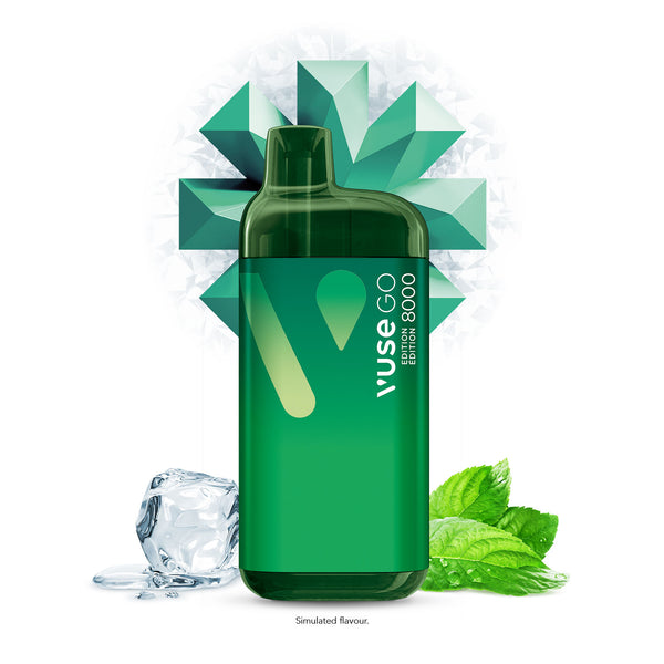 Vuse Go 8000 Rechargeable Disposable Spearmint Ice