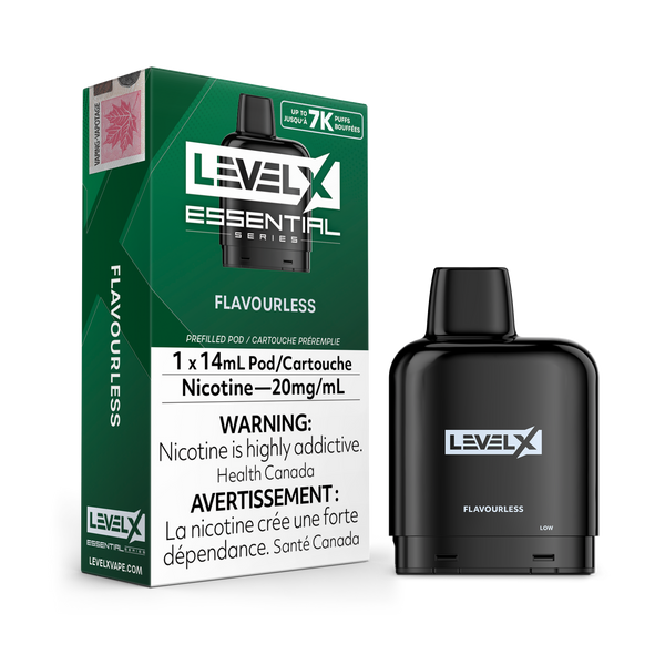FLAVOURLESS LEVEL X ESSENTIAL POD