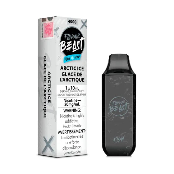 Arctic Ice Flavour Beast Flow 4000 Puff Rechargeable Disposable