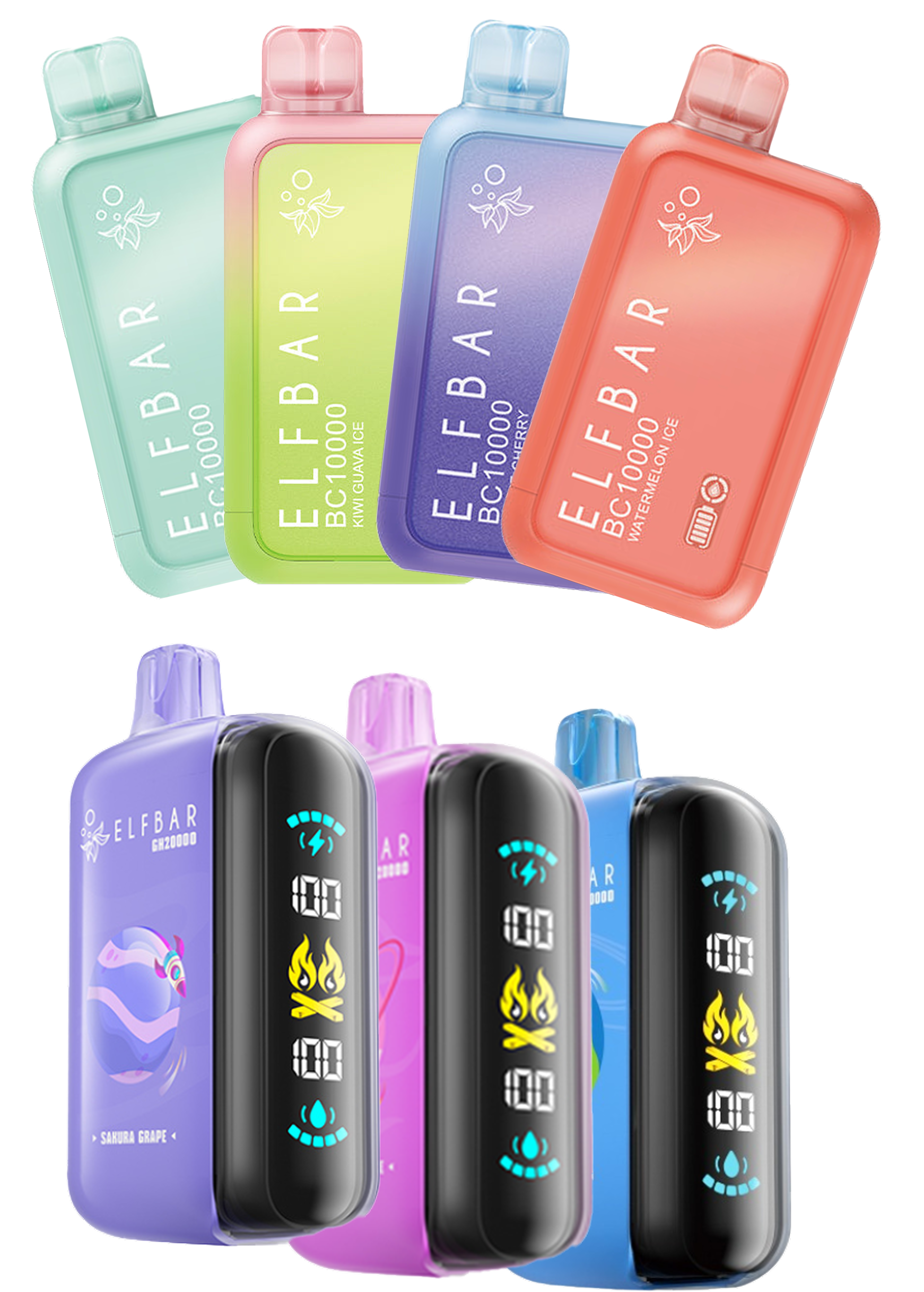 Elf Bar Vape Collection - Hazetown Vapes