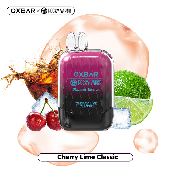 CHERRY LIME CLASSIC OXBAR X ROCKY VAPOR G-8000