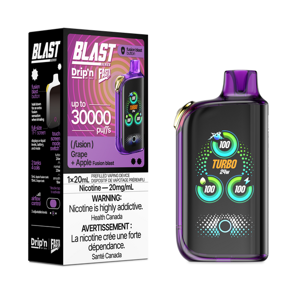 Drip'n Blast 30K Grape + Apple