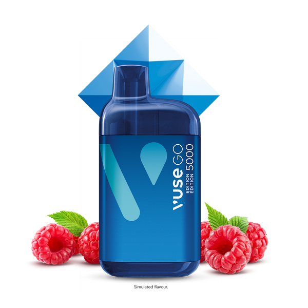 Vuse Go 5000 Rechargeable Disposable Blue Raspberry Hazetown Vapes Bloor street Toronto