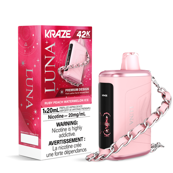 KRAZE LUNA 42K RUBY PEACH WATERMELON ICE