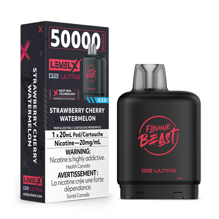 level x vape pod LEVEL X G2 ULTRA PODS 50K FLAVOUR BEAST