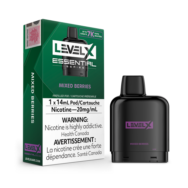 MIXED BERRIES LEVEL X ESSENTIAL POD