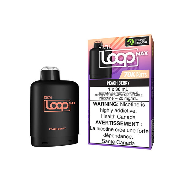 STLTH LOOP MAX 70K PEACH BERRY REPLACEMENT POD