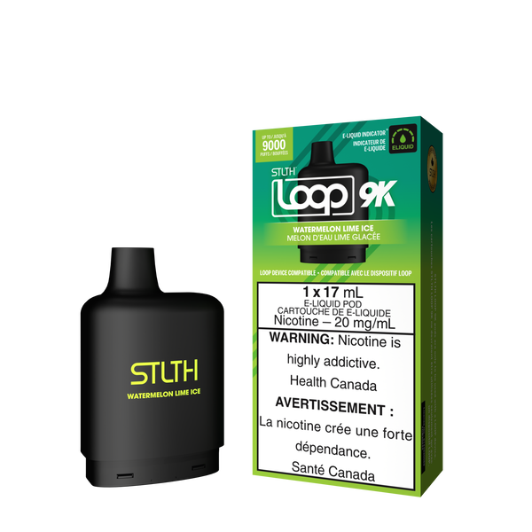 STLTH LOOP 2 WATERMELON LIME ICE 9K REPLACEMENT POD