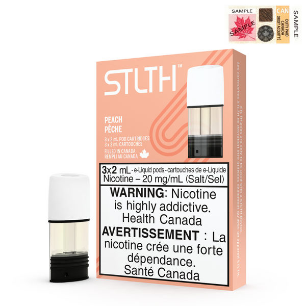 STLTH Peach Replacement Pods