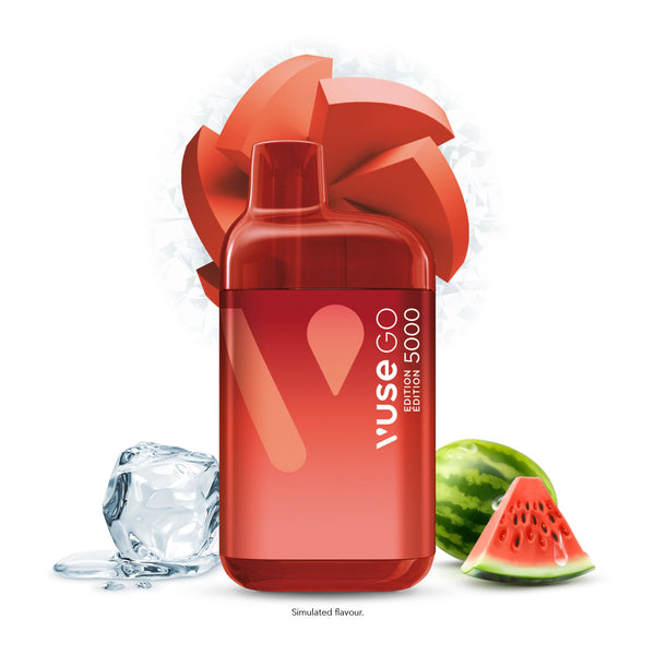 Vuse Go 5000 Rechargeable Disposable Watermelon Ice Hazetown Vapes Toronto