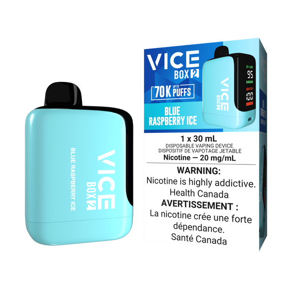 VICE BOX 2 DISPOSABLE 70K - BLUE RASPBERRY ICE