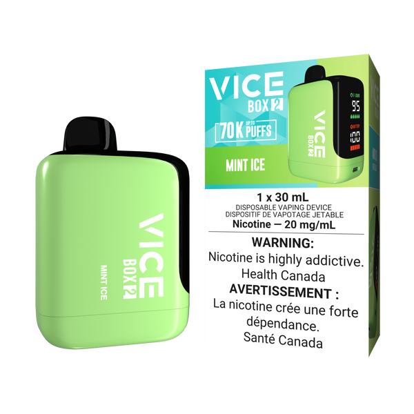 VICE BOX 2 DISPOSABLE 70K - MINT ICE