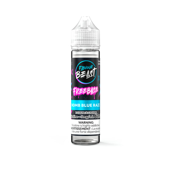 Flavour Beast Freebase E-Liquid Bomb Blue Razz