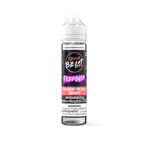 Flavour Beast Freebase E-Liquid Packin Peach berry