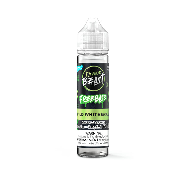 Flavour Beast Freebase E-Liquid Wild White Grape Iced