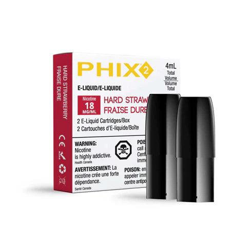 PHIX PODS HARD STRAWBERRY 2 X POD PACKAGE