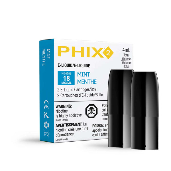 Phix Pods Mint | Box Package Hazetown Vapes Toronto
