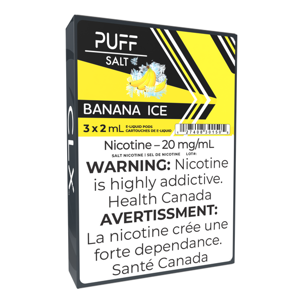 STLTH Puff Salt Banana Ice Replacement Pods