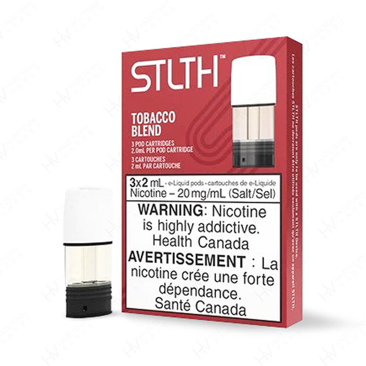 Stlth Pods Tobacco Blend Vape Hazetown Vapes Montreal Quebec