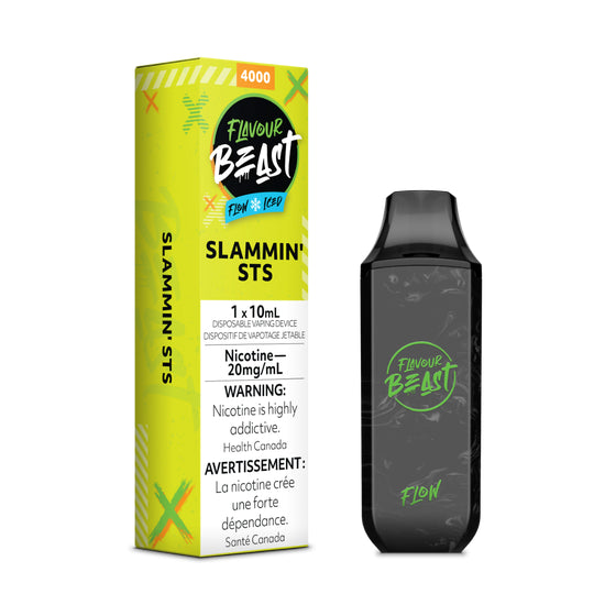 Slammin' STS Flavour Beast Flow 4000 Puff Rechargeable Disposable